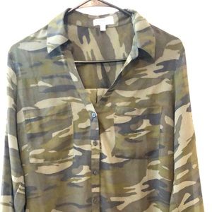 Express Portofino Button Up